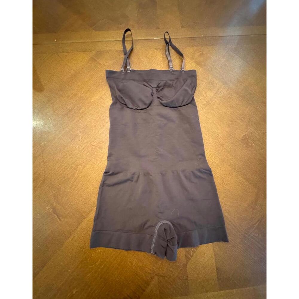 Shapewear Brown Sleeveless Bodysuit Medium
